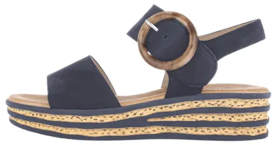 Produktbild von Gabor 64.550 Damen Sandalette - Riemchen Sandalen blau Elegant