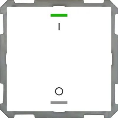 Image de MDT technologies Bouton-poussoir Light 63 simple RGBW,Studiows,glä BE-TAL6301.B1 (BE-TAL6301.B1)