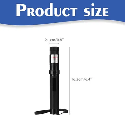 Produktbild von Grüner Laserpointer – Laser303 – 532 nm – 16 km Reichweite – Wiederaufladbar – Momentanschalter