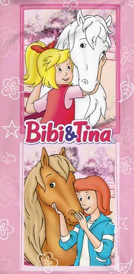 Produktbild von Bibi und Tina Badetuch Picture 75x150 cm