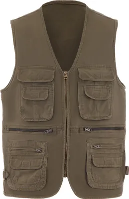 Produktbild von TALOON herren weste - olive, XXXL