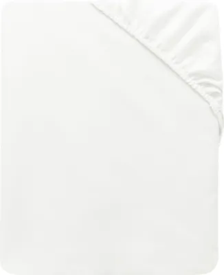 Produktbild von Spannbetttuch 100% Baumwolle, 180x200 cm, weiß
