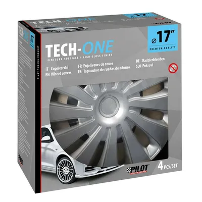 Produktbild von 17" Zoll Radkappen Silber Radzierblenden Radblenden 31654 PILOT