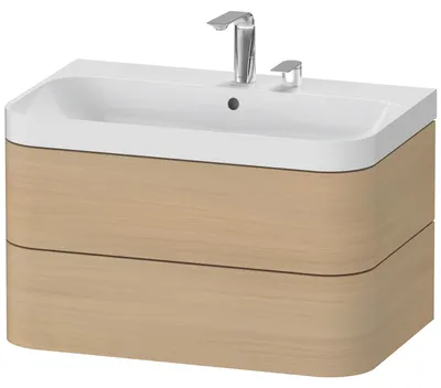 Produktbild von DURAVIT HP4347E7171 WTU m. Happy D.2 Plus, 2 Schk., 2 HL,