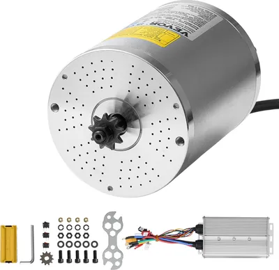 Image de 3kW Moteur à courant continu sans balais 72V 4900U/min Moteur électrique Contrôleur
