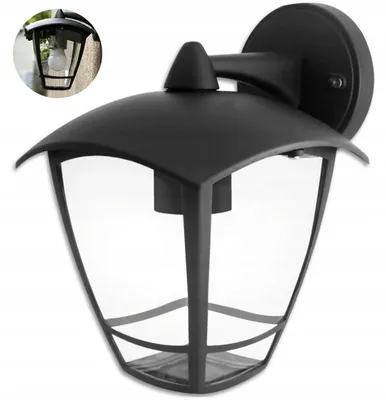 Produktbild von GOLED Außenwandleuchte Garten schwarz Aluminium E27