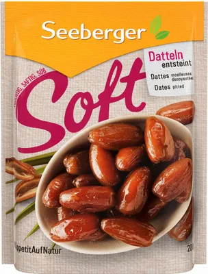 Produktbild von Seeberger Soft-Datteln entsteint (200 g)