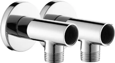 Produktbild von INF 2 Stück Messing Duschadapter - Wandmontage Verbinder für Armatur