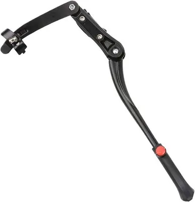 Image de Support de vélo en aluminium, réglable, antidérapant, compatible avec les vélos de 24 à 29 pouces, idéal pour les VTT, les vélos de course et les vélos pour adultes. Support de vélo pliable