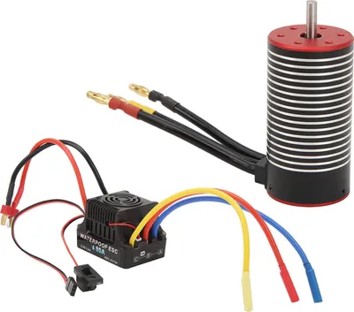 Obrázek produktu pro Střídavý motor combo set dálkové ovládání vodotěsný 80A Esc 3670 pro HPI 2650KV