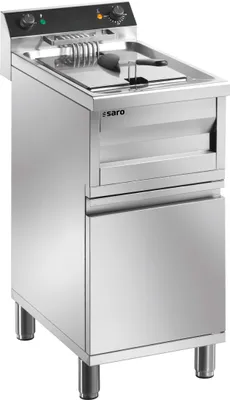 Produktbild von Saro GASTROLINE 12VS, Fritteuse, 12 l, 180 °C, Einzelbild, Edelstahl, Drehregler