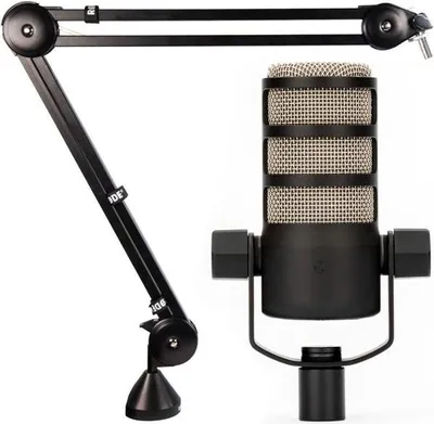 Produktbild von Rode Podmic Mikrofon mit PSA1 Gelenkarm
