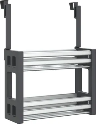 Obrázok produktu pre vidaXL Základný organizér do skrinky 34x12x26 cm hliník