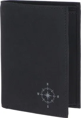 Produktbild von oxmox Geldbörse New Cryptan RFID Protect Kombibörse Windrose 2.0 Print Grey Black schwarz