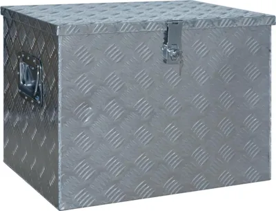 Obrázok produktu pre vidaXL Hliníkový box 610 x 430 x 455 mm Strieborný