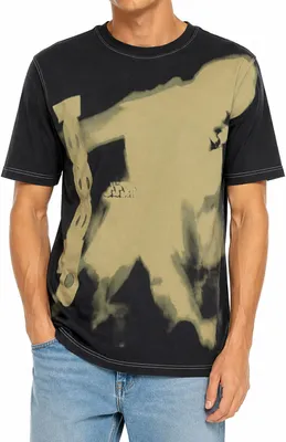 Produktbild von Diesel T-JUST-N13 Herren T-Shirt Rundhals Kurzarm Schwarz