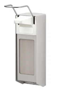 Produktbild von MediQo-line Industriespender aus Aluminium Erhältlich in 1000 ml oder 2500 ml zur Wandmontage, Ausführung:1000ml