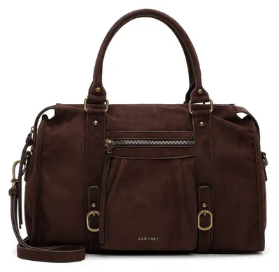 Image de SURI FREY sac shopper sac à épaule bandoulière Brittney Cityshopper Brown marron foncé