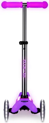 Zdjęcie produktu dla Micro Mobility Mini Micro Deluxe Glow LED Plus, Dzieci, Skuter trzykołowy, Każda płeć, Asfalt, 50 kg, 3 szt.