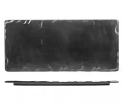 Immagine prodotto di H&H Piatto In Melamina Decoro Ardesia 18X35,5
