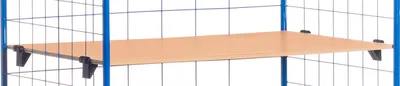 Produktbild von Rollcart Etagenböden 1200x740m mit Halterung als Zubehör