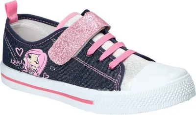Produktbild von AMERICAN CLUB TEN143 Kinder-Sneaker mit Klettverschluss, Kinderschuhe, Ledereinsatz Marineblaue 34