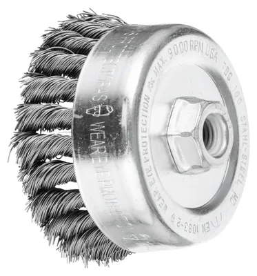 Obrázok produktu pre PFERD 43308031, Kefa na pohár, 10 cm, 9000 ot/min, 1 kusov