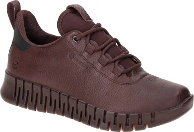 Produktbild von Ecco GRUUV GTX Damenschuhe - bequeme Schnür- Halbschuhe rot Freizeit NEU