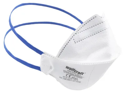 Produktbild von Wolfcraft Feinstaubmasken FFP2 2 Stück