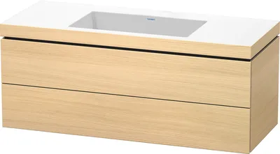 Produktbild von Duravit Duravit Waschtischunterbau L-CUBE WT Vero Air 500x1200x480 o HL medi eiche