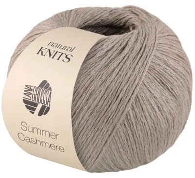 Produktbild von Lana Grossa - Summer Cashmere 0008 kieselgrau