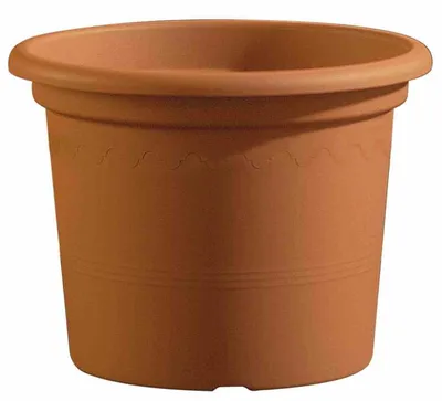 Image de Pot de fleurs GEO plastique terre cuite d35x26cm