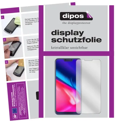 Produktbild von 6x Schutzfolie für Cubot P20 klar Displayschutzfolie Folie Display Schutz dipos