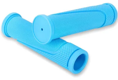 Obrázok produktu pre Riadidlá na bicykel, MTB, ergonomické, 22,2 mm, 120 mm, modré, protišmyková guma