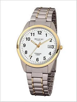 Produktbild von Regent Herren-Armbanduhr XL Analog Titan 11090231