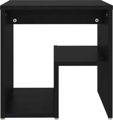 Produktbild von "2026 Aktion"Nachttisch Elegantes Design - Beistelltisch - Nachtschrank - Schwarz 40x30x40 cm Holzwerkstoff DEMöbel 8283464