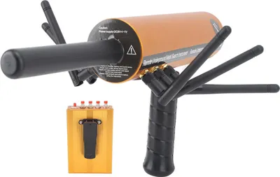 Zdjęcie produktu dla Wykrywacz metali AKS, metalowy pinpointer, głębokość 30 m, zasięg 1200 m, 6 anten, precyzyjne wykrywanie wykrywacza złota