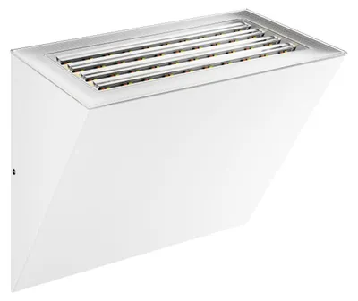 Immagine prodotto di Applique LED da Parete Comet Power Switch 40x90mm Bianco Opaco, 10/20W, Triac Dimmable, 2700K-4000K, IP65 - Beneito & Faure