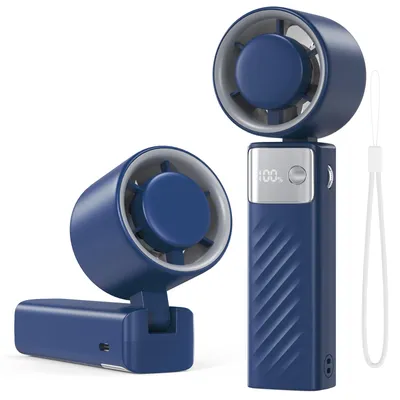Obrázok produktu pre Mini ručný ventilátor - 4000 mAh, prenosný USB stolný ventilátor