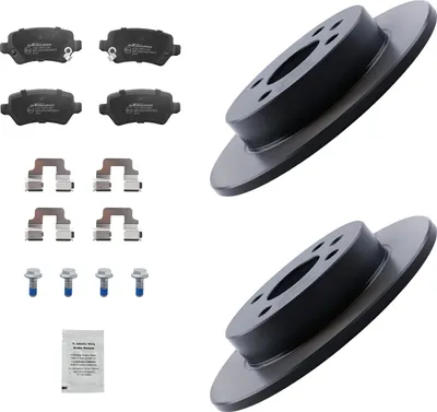 Zdjęcie produktu dla Tarcze hamulcowe Klocki hamulcowe Tylne Do Opel AstraG H Twintop Klasseic Meriva 240 mm