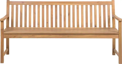Obrázek produktu pro BELIANI Zahradní lavice světle hnědá akátové dřevo 180 cm zahrada terasa venkovní nábytek