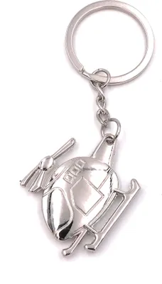 Image de Onwomania Porte-clés Avion Petit pendentif métal Charm