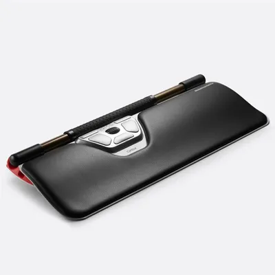 Zdjęcie produktu dla Contour Design CDRMRED20215, Oburęczny, Optyczny, USB Type-C, 2800 DPI, Czarny, Srebrny
