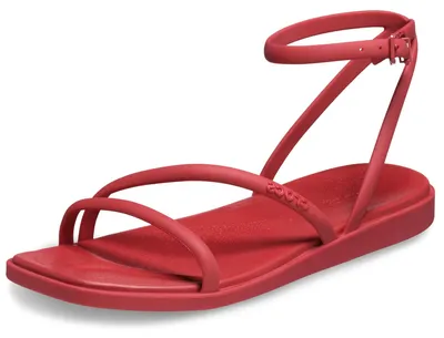 Productafbeelding van Crocs Miami dames sandalen met enkelband, kleur: Court Red, maat 36
