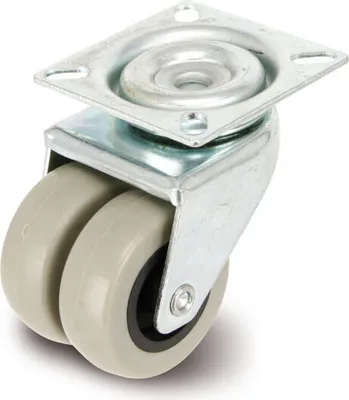 Zdjęcie produktu dla Podwójne kółko Wheeltech, maks. udźwig 70 kg