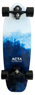 Zdjęcie produktu dla ACTA Surfskate Foam V2 31" – Ocean – 7-warstwowa deska surfskate z klonu – idealna dla początkujących i zaawansowanych – do pumptracku, cruisingów i miejskiego carvingu