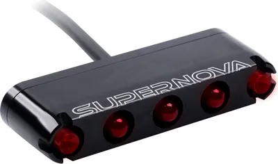Obrázek produktu pro Zadní světlo SUPERNOVA LED M99-E12 Zadní světlo E-45, černé