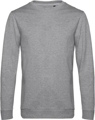 Produktbild von B&C - Sweatshirt für Herren, angesetzte Ärmel BC4680 (S) (Grau meliert)