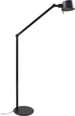 Produktbild von Lucande Stehleuchte Silka, 173 cm, schwarz, verstellbar, E27