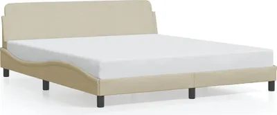 Obrázek produktu pro VidaXL 373230, Krémová, 185 cm, 2,18 m, 74,5 cm, 1800 x 2000 mm, 1 kusů